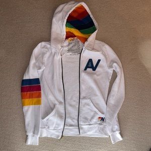 Rainbow Aviator Nation Zip Up